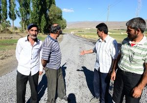 Köy yolları yenileniyor